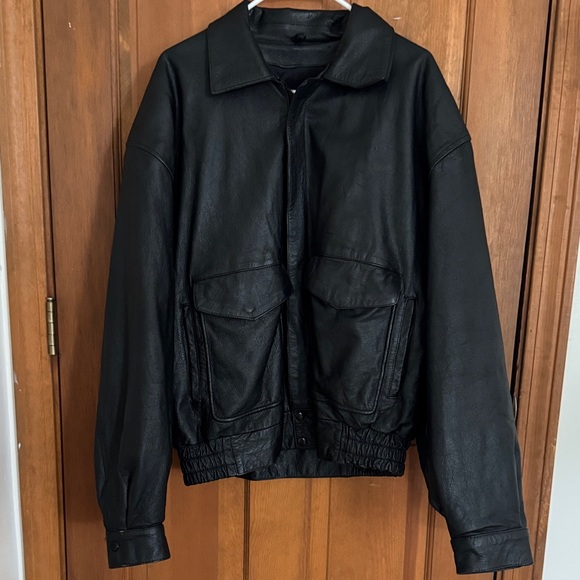 Hardie-Rider Black Bomber Jacket for Men - Picture 8 of 8